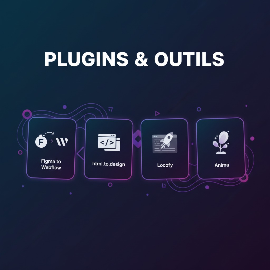 Plugins et alternatives Figma to Webflow