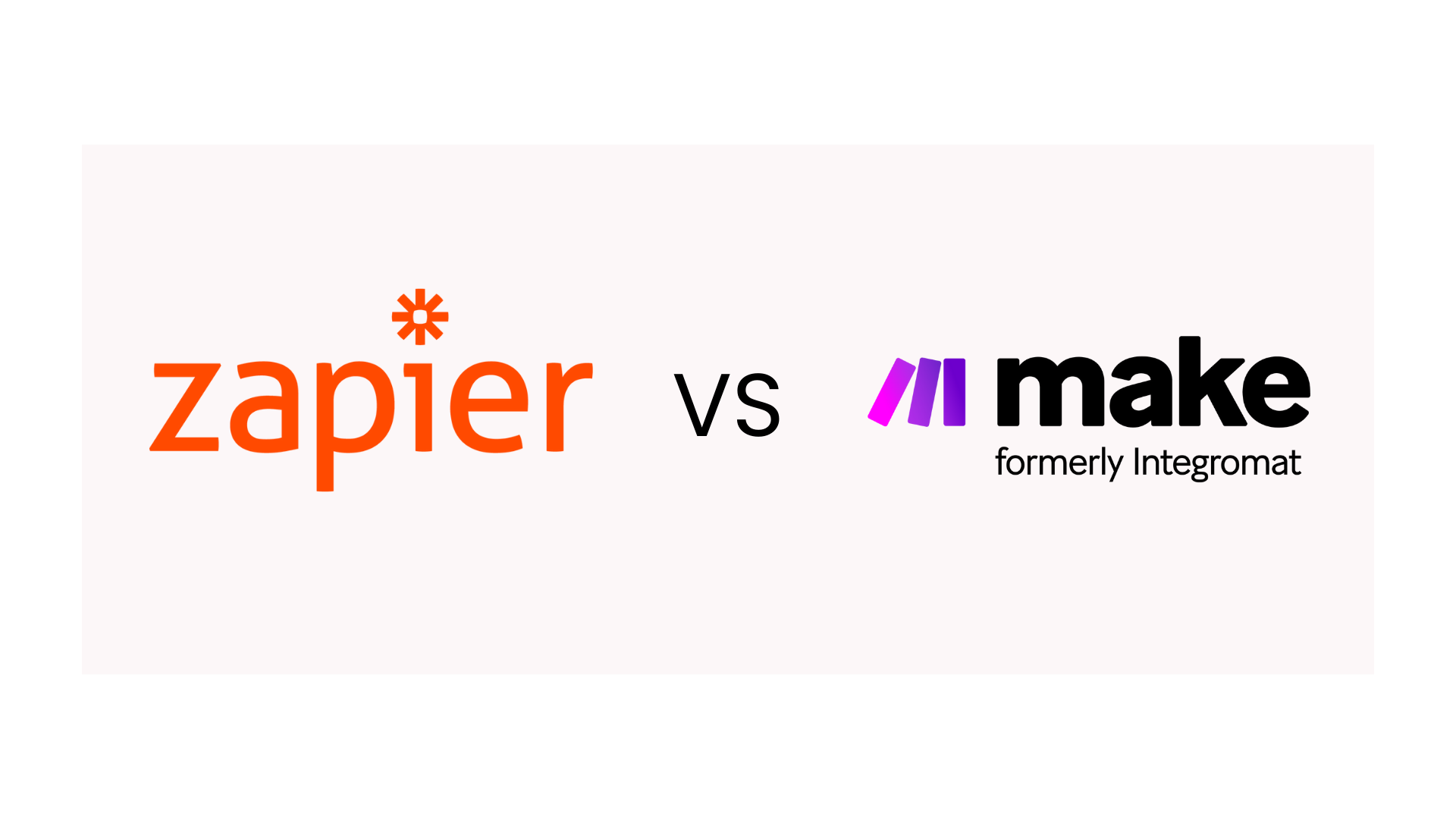 Zapier VS Make