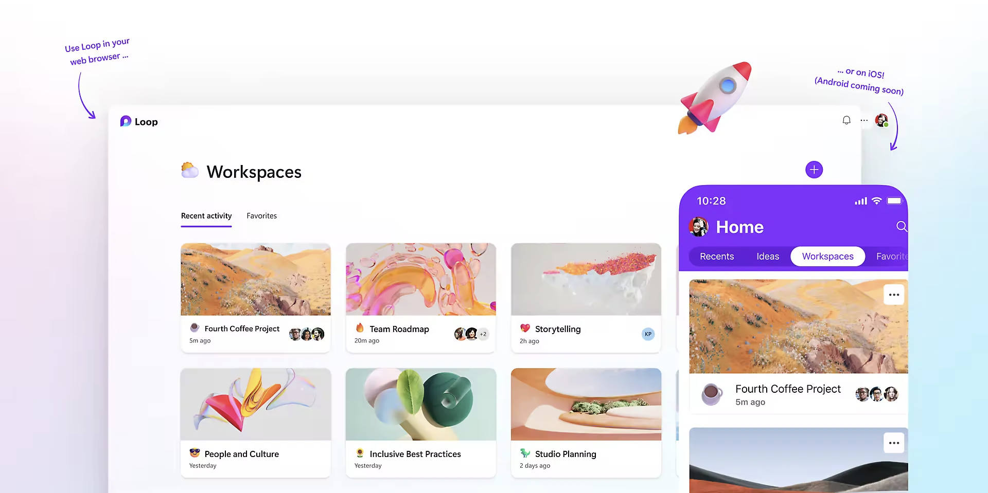 Cas d'usage Microsoft Loop