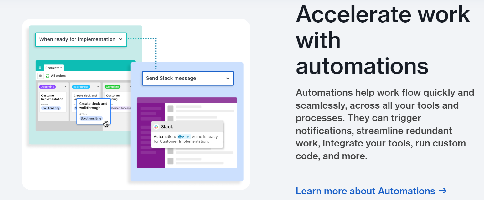 Airtable accelerate work with automations
