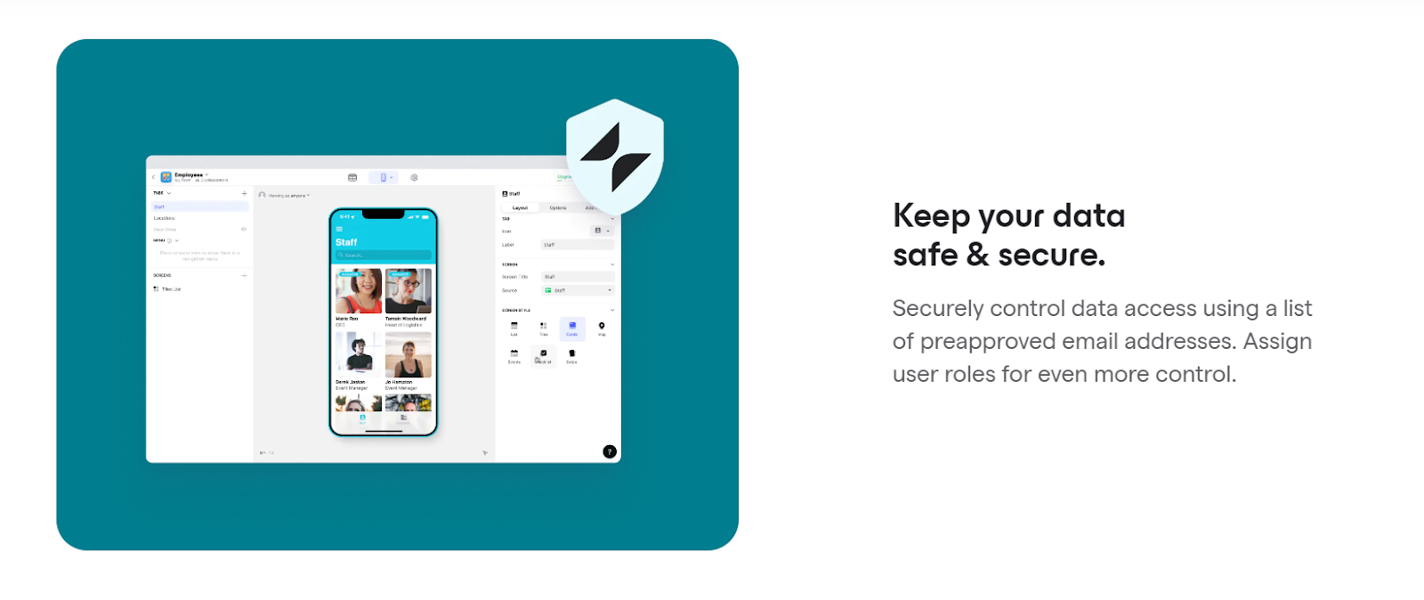 Glide Keep your data safe and secure